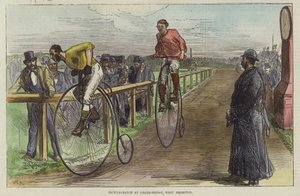 リリーブリッジでの自転車の試合