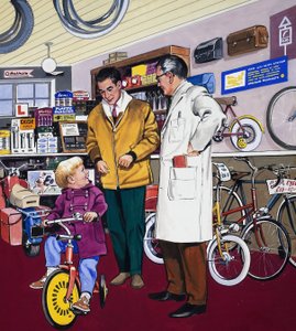 自転車屋 作： English School