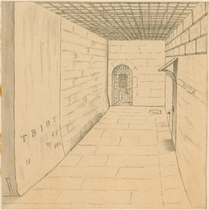 ニューゲート刑務所での鳥かご散歩 作： English School