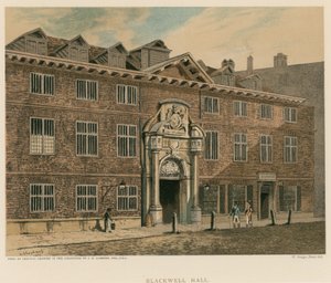 ブラックウェルホール、ギルドホール、ロンドン 作： English School