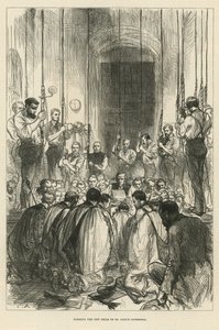 セントポール大聖堂の新しい鐘を祝福する 作： English School