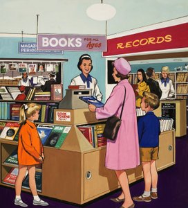 書店の店員 作： English School