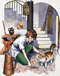 猫と少年 作： English School