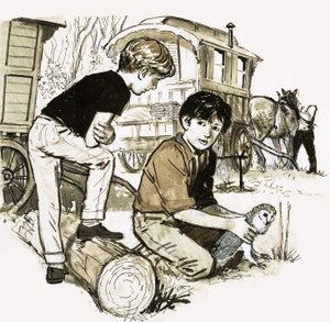 フクロウの男の子