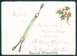 ブレース、クリスマスカード 作： English School