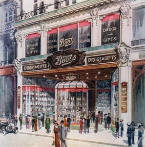 182リージェントストリートのブーツの支店