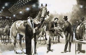 ブライアンヒューズ、1907年のニューヨークホースショーのデマに成功 作： English School