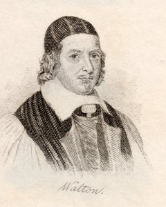 1825年に出版された「クラブの歴史辞典」からのブライアンウォルトン 作： English School