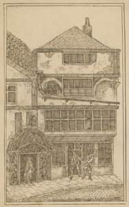 Leadenhall、現在のユダヤ人シナゴーグ、Bricklayers Hall、1797 作： English School