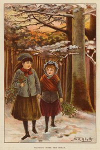 ホリーを家に持ち帰る（カラーリソ） 作： English School