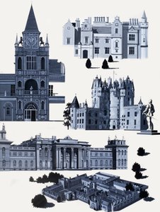 英国の荘厳な家 作： English School