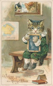 イギリスのクリスマスカード 作： English School