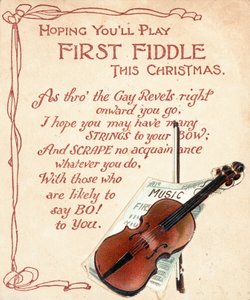 イギリスのクリスマスカード 作： English School