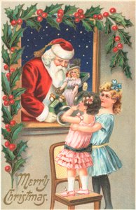 イギリスのクリスマスカード 作： English School