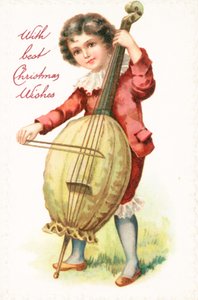イギリスのクリスマスカード 作： English School