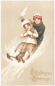 イギリスのクリスマスカード 作： English School
