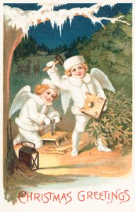 イギリスのクリスマスカード 作： English School
