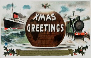 イギリスのクリスマスカード 作： English School