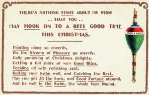 イギリスのクリスマスカード 作： English School
