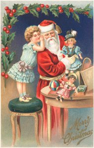イギリスのクリスマスカード 作： English School