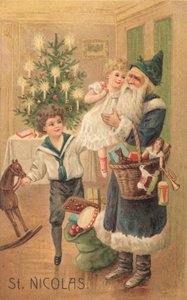 イギリスのクリスマスカード 作： English School