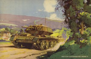 イギリスのコヴェナンター マーク V 戦車、第二次世界大戦 (カラー リソ) 作： English School