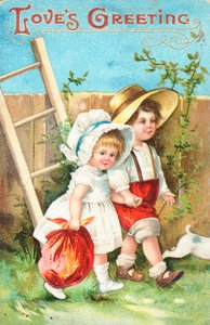 イギリスのバレンタインカード 作： English School