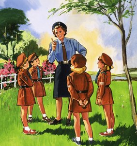 ブラウンフクロウと彼女のブラウニーパック 作： English School