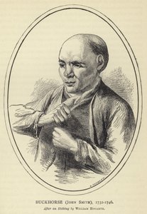 ウィリアム・ホガースによるエッチングの後のバックホース、ジョン・スミス、1732-1746 作： English School