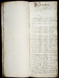 1655年からのバーサーズ・ロング・ブック（紙にペンとインク） 作： English School
