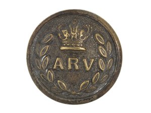 ボタン、アラハバードボランティアライフル、1901年以前 作： English School