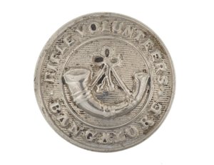 ボタン、バンガロールライフルボランティア、1880-1920 作： English School