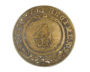 ボタン、他の階級、第4ベンガルヨーロッパ連隊、1855-1861 作： English School
