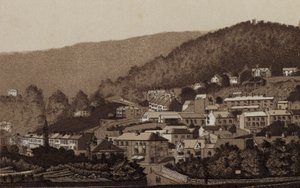 Buxton: Matlock Bath (リトグラフ) 作： English School