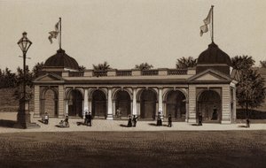 バクストンThe New Pump Room（リトグラフ 作： English School