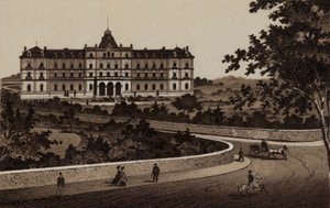 バクストンThe Palace Hotel（リトグラフ 作： English School