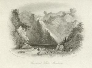 Caennant Mawr、スランベリス、ウェールズ 作： English School