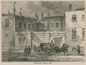 キャメルフォードハウス、ロンドン、1820 作： English School