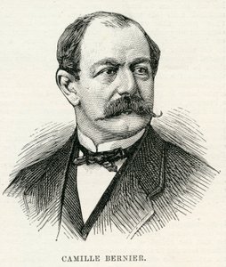 カミーユ・ベルニエ（1823-1902）1884年5月の「イラストレイテッド・ロンドン・ニュース」より（彫刻版 作： English School