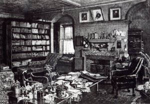 チャールズダーウィンズ、ダウンハウスで学ぶ1882 作： English School