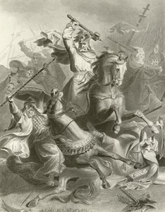 Charles Martel at Tours 作： English School
