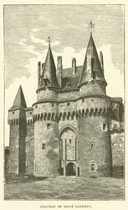 Chateau of Vitre Gateway (彫刻) 作： English School