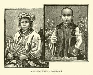 中国の学童 作： English School