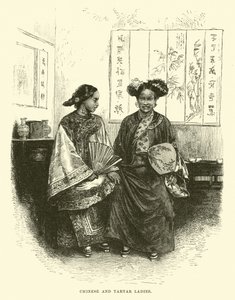 中国語とタルタルの女性 作： English School