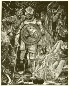 クリスチャンは死の谷の谷で悪魔の会社に会います 作： English School
