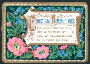 クリスマスの思い出、クリスマスカード 作： English School