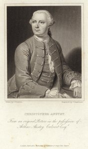 クリストファー・アンステイ-英語の作家と詩人（1724？1805）