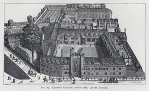 クライスツカレッジ、1688年頃、ローガン後 作： English School