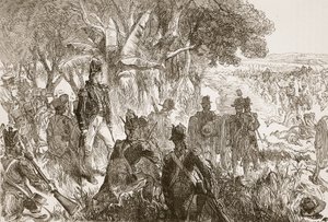 クライヴ・アット・プラッシー、ジェームズ・グラント、パブのキャッスルズ・イラストレイテッド・ヒストリー・オブ・インド1879 作： English School