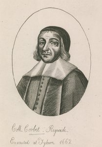 1662年、タイバーンで処刑されたコルコルベット、レジサイド 作： English School